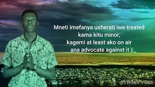 The Final Conversation - "Watoto wako" || Spoken Word poem || Thony Voks