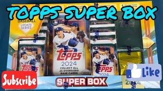️ 2024 Topps Update Baseball Super Box!! Top Rookie Pulls AND Winners Announced.