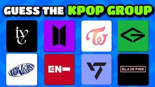 GUESS THE KPOP GROUP BY LOGO  GUESS THE KPOP GROUP BY THEIR LOGO | KPOP PLAY GAMES QUIZ 2024