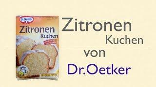 Dr.Oetker / Zitronen Kuchen (Backmischung)