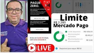 LIVE: Mercado Pago Limite Disponível Santander SMS D Novo