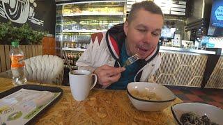 Лудоман-Ёшкин ест в последний раз !!! ПЕЛЬМЕНИ С КРЕВЕТКАМИ !!! Музей СССР !!!