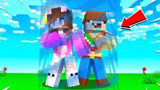 ¡ENCERRADOS en una BARRERA de 1 BLOQUE!  ¡MINECRAFT con SILVIOGAMER!