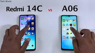 Redmi 14C vs SAMSUNG A06 - Speed Test