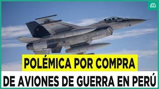 ¿Posible "amenaza"?: Polémica por compra de aviones de guerra en Perú