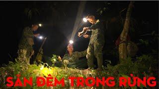 SĂN ĐÊM TRONG RỪNG CÙNG VỢ CHỒNG “HOANG DÃ VÙNG CAO “-TỰ THỢ RỪNG