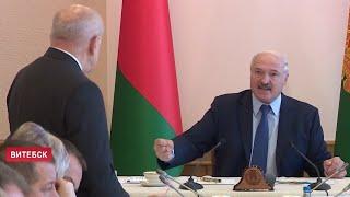 Лукашенко: Жирует жульё! Посадим 200-300 человек – поймут! Жёсткий разговор по АПК Витебщины