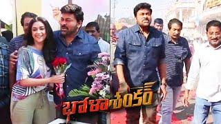 #BholaaShankar Chiranjeevi and Keerthy Suresh On Sets | Mehar Ramesh | Thaman | Tolly Talkies