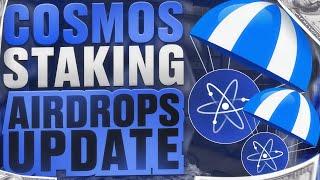  Cosmos Staking Airdrops Update  #cosmosairdrop #celestia  #injectiveairdrop