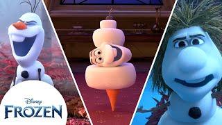 Olaf's Funniest Moments | Try Not To Laugh | Frozen 2