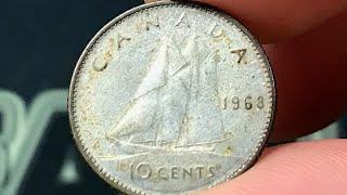 1968 Canada 10 Cents Coin • Values, Information, Mintage, History, and More