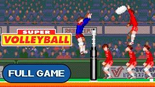 Super Volleyball GENESIS MEGA DRIVE FULL GAME Longplay Gameplay Walkthrough Playthrough VGL