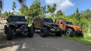 1st Prueba Jeep JK Charger/Jeep on 42/ Jeep TJ on 40s by Waldys Off Road en Carite