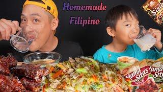 We made Filipino Foods at home- These are some of our favorites!