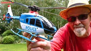 EASY TO FLY ! RC ERA C123 EC135 RC Helicopter with 6-Axis Altitude Hold Optical Flow Positioning