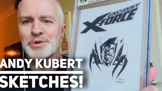 Andy Kubert sketches are back from CGC! How did they turn out?