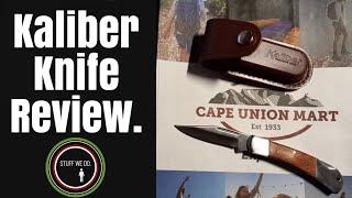 Kaliber Sable: Lock back with Ball bearing system from Cape Union Mart. Full review.