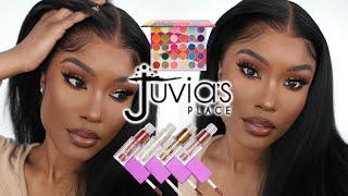 GRWM - FULL FACE OF BLACK OWNED MAKEUP..