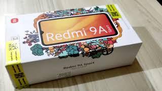 Redmi 9A Sport mobile  unboxing| vijju gamer boy