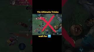 Yin New Tricks Tutorial Mobile legends #ml2b #mlbb #yin #tutorial #mobilelegends