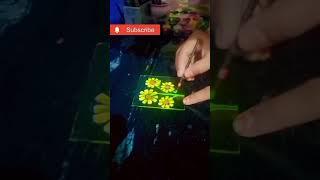 Glass painting️ 