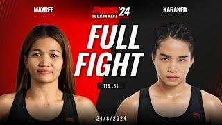 Full Fight l Mayree Khongsittha Muay Thai vs Karaked Krueangduem Commando Gym I RWS