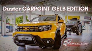 Der Dacia Duster CARPOINT GELB EDITION  CP-Performance