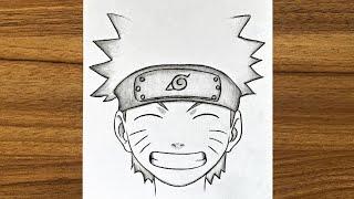 how to draw Naruto Uzumaki step by step || naruto drawing easy || How to draw anime step by step