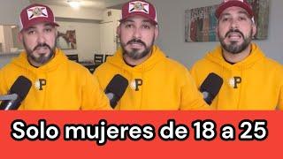 PODCAST FOR MEN DICE QUE SOLO DEBES ANDAR CON MUJERES DE 18 A 25