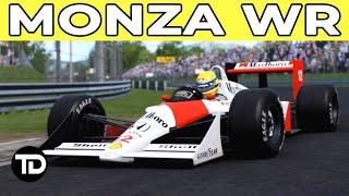 World Record McLaren MP4/4 Monza 1988 Automobilista 2 | 1:22.520 | Time Trial / Hot Lap