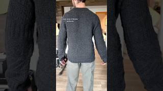 #stormsweater#petiteknit#cascadeyarns#fiberarts#knit#knitting#yarn#handknit#ytshorts#beforeandafter