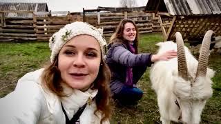 Эко-ферма Господиня Катерина и ее господар Артем Семенов