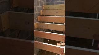 Building a Basement Walkout Entrance Staircase - #dyi #howto #woodworking #stairs #basement