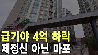 제정신 아닌 마포 급기야 4억 하락