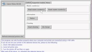 How to read Waste Ink Counters in Epson printers