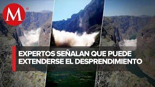 Reabren parcialmente navegación en el Cañón del Sumidero tras desplome de rocas