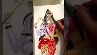 Shiva Shakti #neevishartylife #shivashakti #shivaparvati #shiv #shiva #shivaratri #artwork