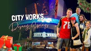 Disney Springs eating at City Works| Thisisuz03