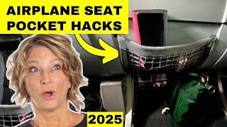 5 Genius Airplane Seat Pocket Hacks You Never Knew