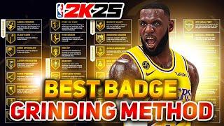 THE FASTEST WAY TO MAX OUT YOUR BADGES IN NBA 2K25! *MUST WATCH*