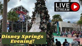 LIVE: Disney Springs | Dreaming With Our Pals | Disney World Livestream | 12/19/2024