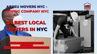 #1 Best Local Movers in NYC | Abreu Movers NYC - Moving Company NYC | www.abreumovers.com