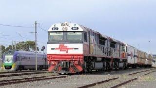 SCT Perth to Melbourne Freight Train - PoathTV Australian Railways, Railroads & Trains