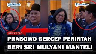 PRABOWO BERI PERHATIAN KHUSUS SRI MULYANI Saat Kedinginan di Inggris, Perintah Menteri Beri Mantel!