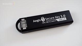 The Most Secure 480GB USB Flash Drive, Aegis Secure Key 3 | Gadget Quickie #011