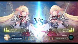 Shadowverse Worlds Beyond 9-0 Swordcraft Deck Vs 12-0 Swordcraft Deck Kirisame, Deck List 3000 RP GM