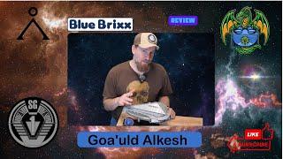 Blue Brixx Stargate SG1 Goa'uld Alkesh Review! Set 106847 - 1244 pcs