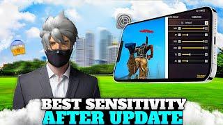 OB49 Best Sensitivity  For Headshot After Update️ 2GB - 3GB - 4GB - 6GB - 8GB RAM || FREE FIRE!!