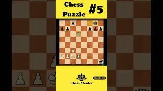 Chess puzzle 5 | Chess mentor | Chess Tips and tricks