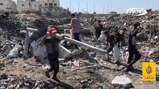 Gazan children scavenge to survive!